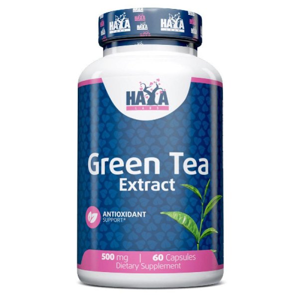 Green Tea Extract 500 mg - 60 Caps.