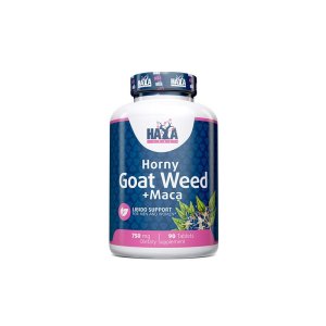 Horny Goat Weed Extract 750 mg + Maca - 90 Tabs.