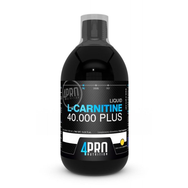 L-Carnitine 40,000 Plus 500 ml Limón