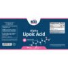 Alpha Lipoic Acid -Time Release- 600 mg. - 60 Tab