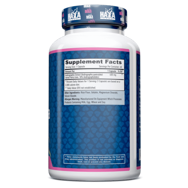 Andrographis Peniculata 400 mg - 60 Caps.