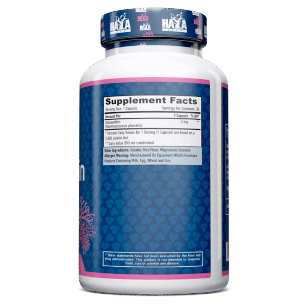 Astaxanthin 5 mg. - 30 Caps.