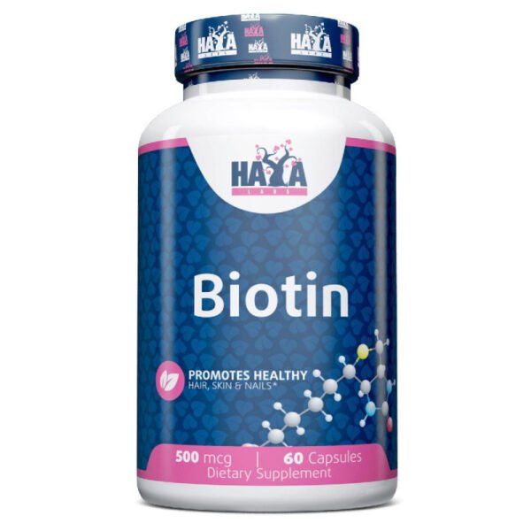 Biotin 500 mcg. - 60 Caps.