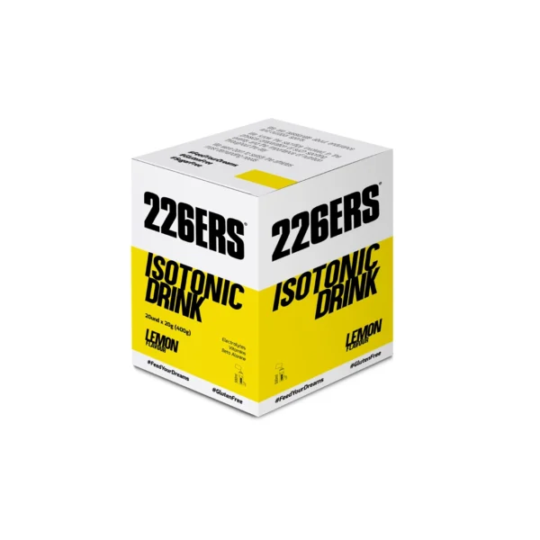 BOX - 20 ISOTONIC DRINK - Monodosis de Bebida Isotónica