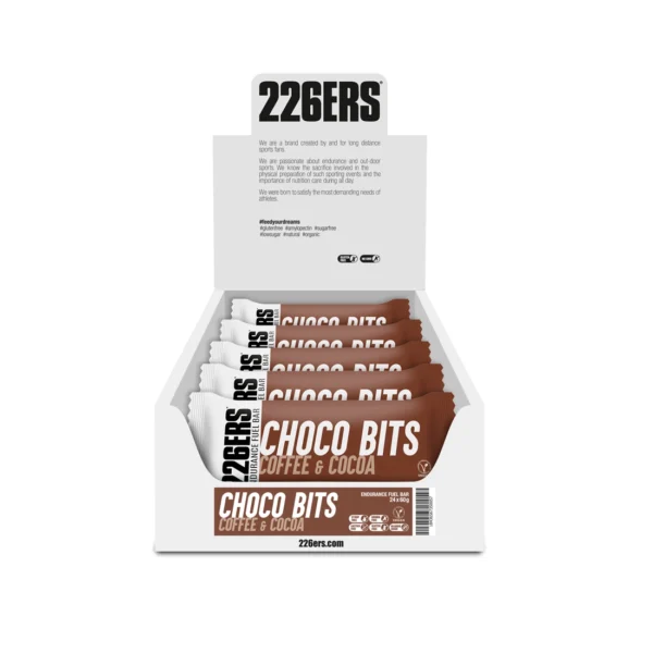 BOX - 24 ENDURANCE FUEL BAR CHOCO BITS