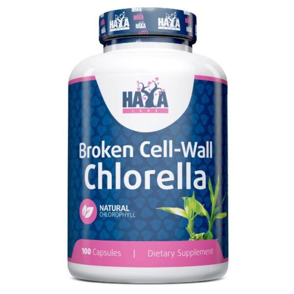 Broken Cell Wall Chlorella 500 mg. - 100 Caps.