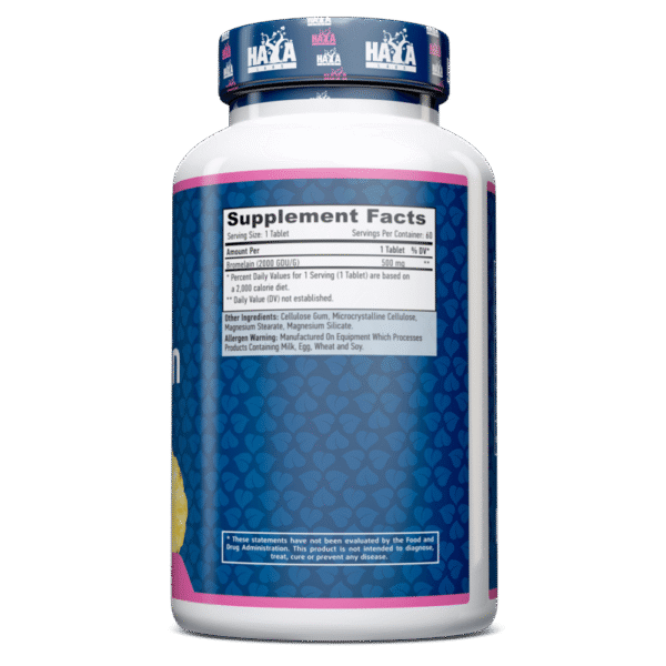 Bromelaine 500 mg. 60 Caps.