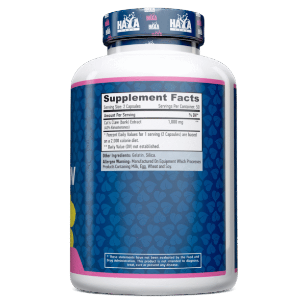 Cat'S Claw 3% 500 mg 100 Caps