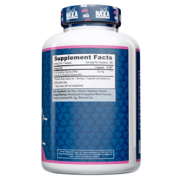 Dmg 125 mg. - 100 Caps.