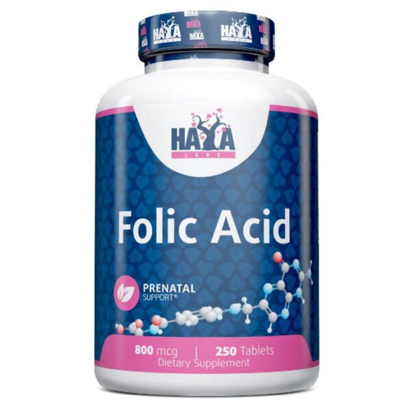 Folic Acid 800 mcg - 250 VTabs.