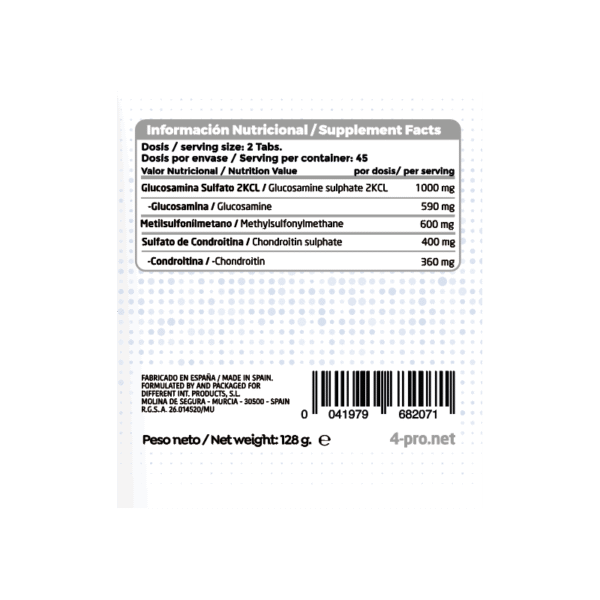 Glucosamine + MSM + Chondroitin 90 Tabs