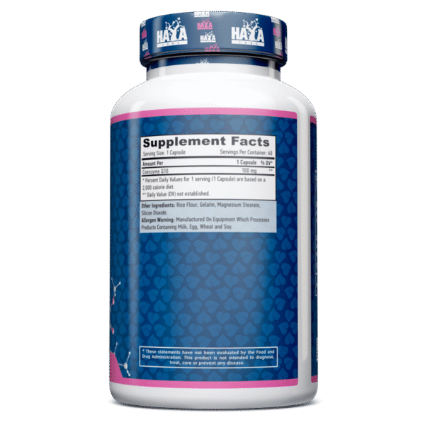 High Potency Co-Q10 100 mg. - 60 Softgels