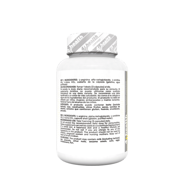 L-Arginine L-Ornithine L-Lysine 60 Caps