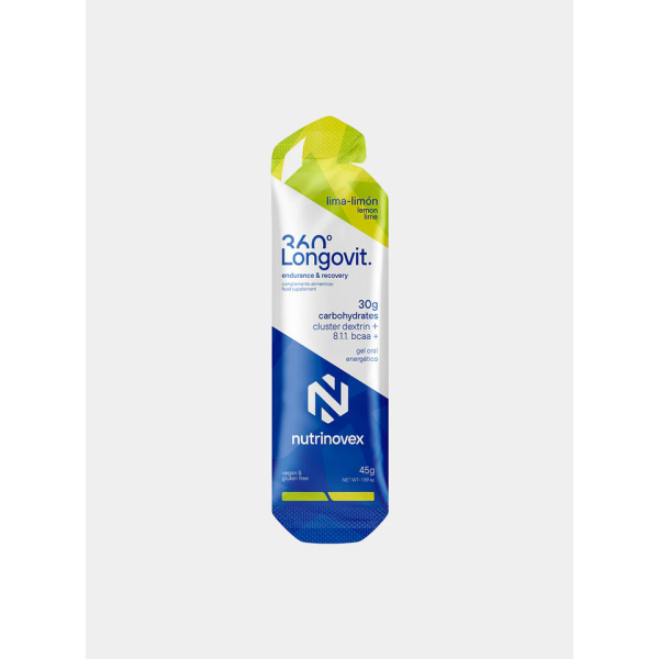 Longovit 360 Gel · 30g CHO 24 unidades