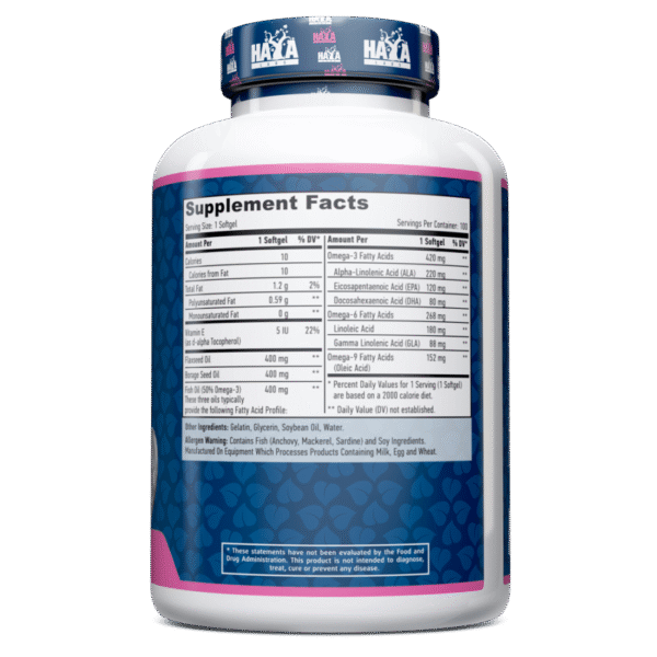 Omega 3-6-9 - 100 Softgels