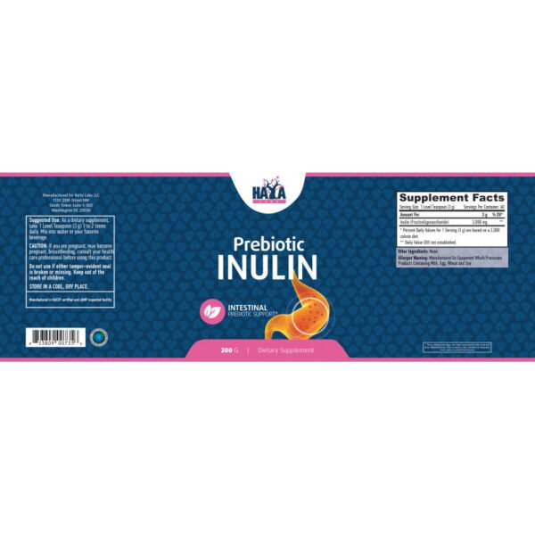 Prebiotic Inulin 200 G.