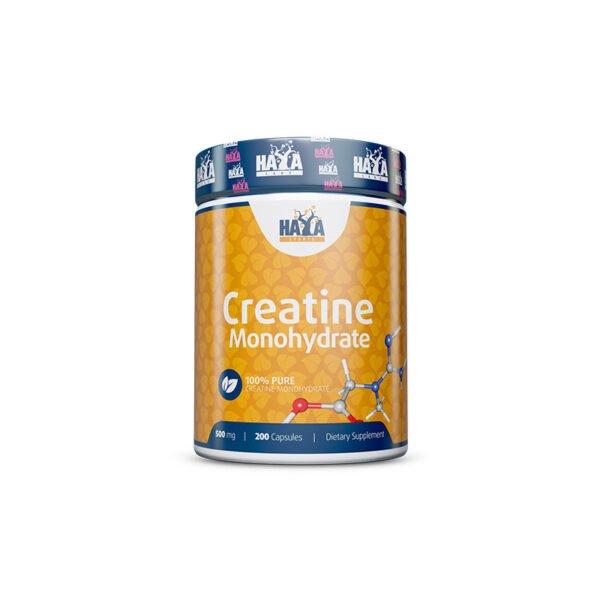 Sports Creatine Monohydrate 500 mg - 200 Caps.