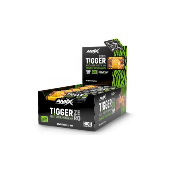 Tigger Zero Protein Bar 20 * 60 Grms