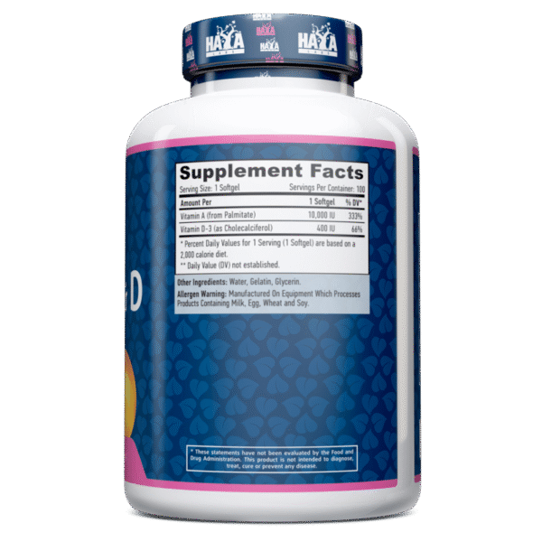 Vitamin A & D Complex 100 Softgels