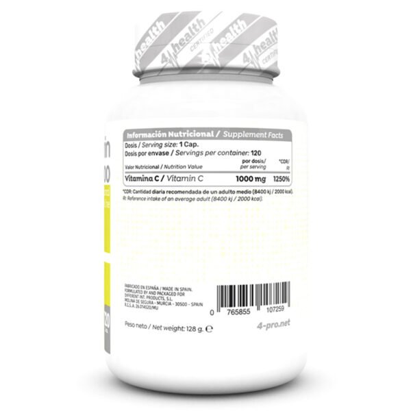 Vitamin C 120 Caps 1000 mg