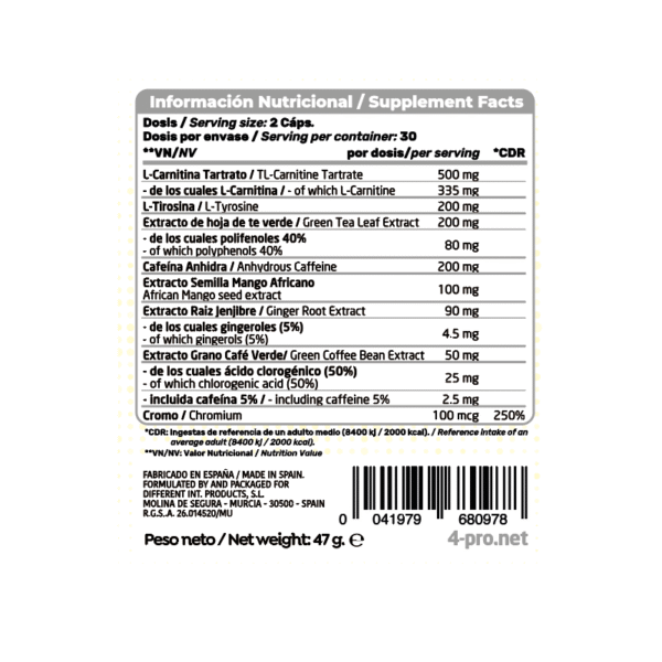 Women Burner 60 Caps