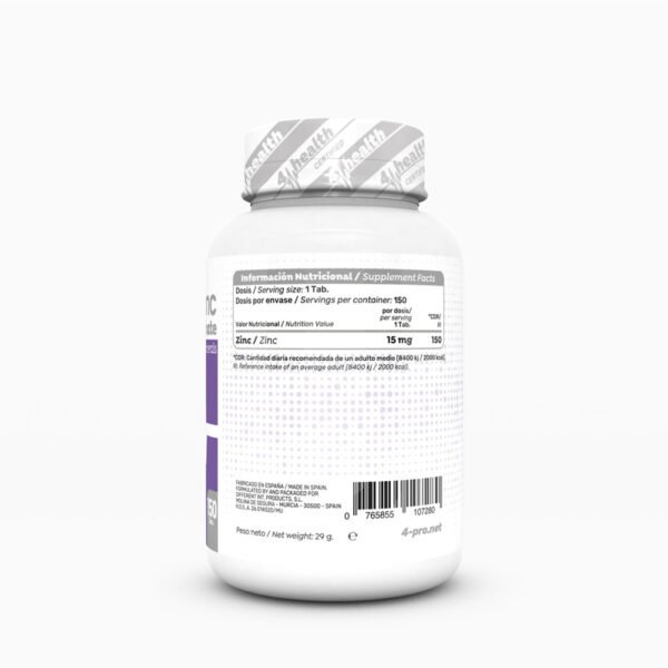 Zinc Picolinate 15 mg 150 Tabs