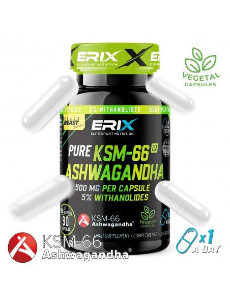 Ashwagandha KSM66 (90 Cápsulas)