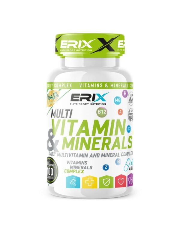 MULTIVITAMINAS & MINERALES (100 CAPS)