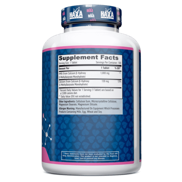 Hmb 1000 mg 100 Tabs.