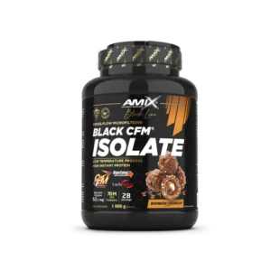Proteína Black CFM Isolate – Black Line Sabor: Bombón Crujiente