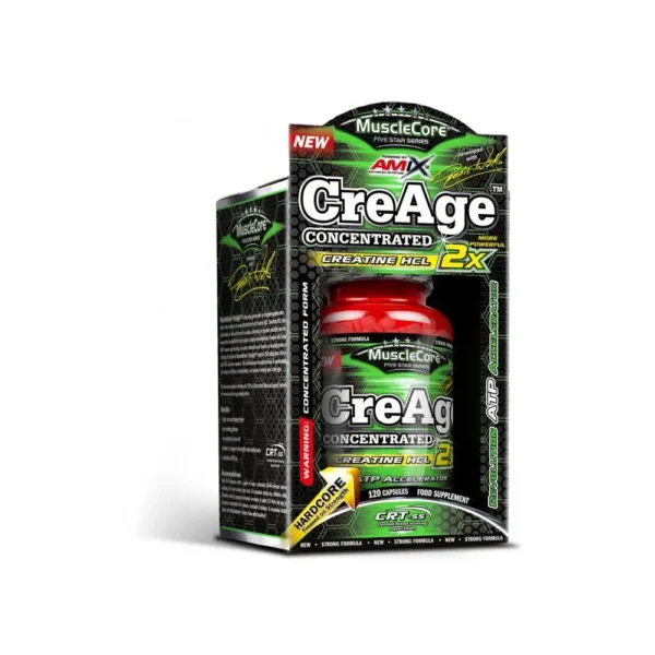Creatina CreAge Concentrated 120 caps – Musclecore™